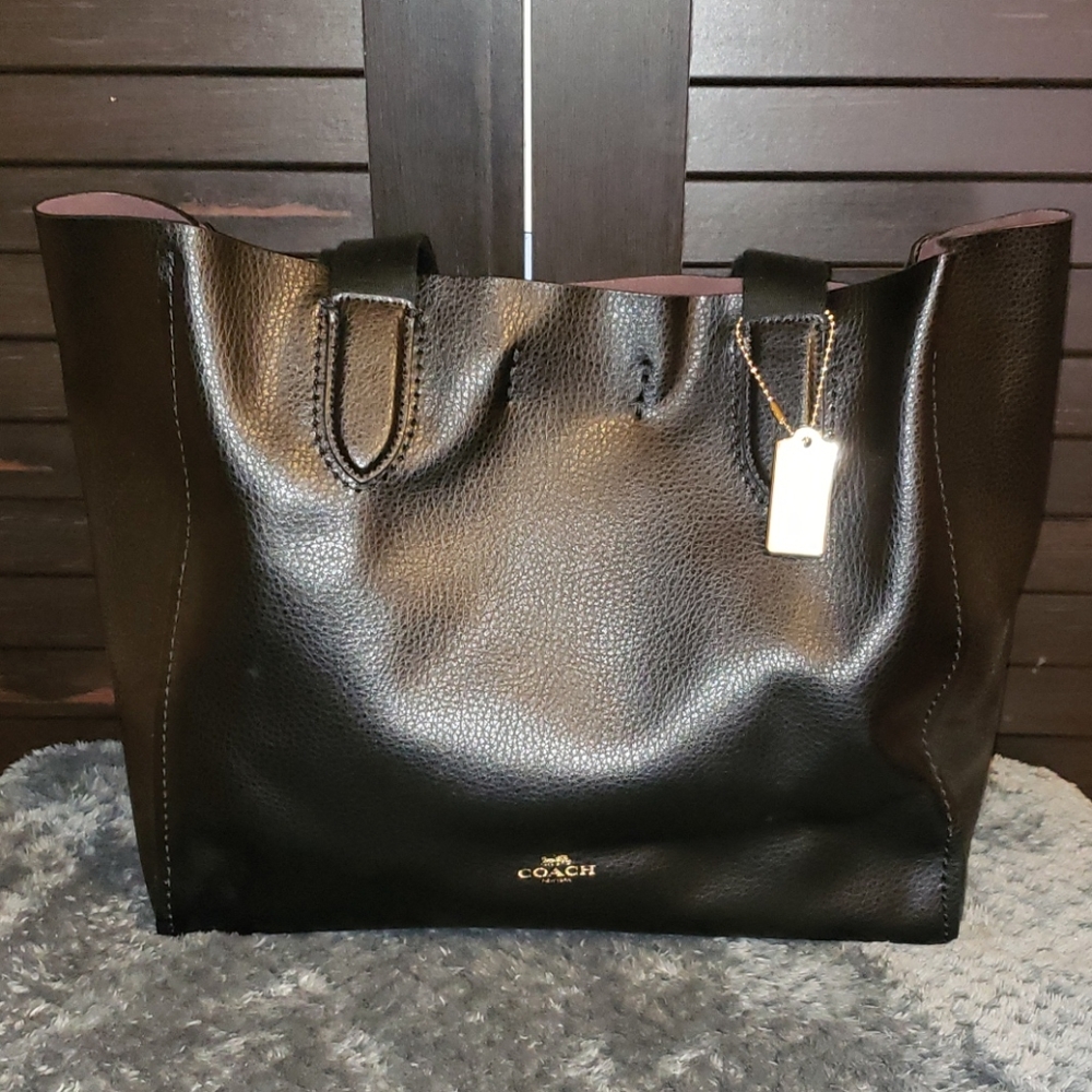 Coach Derby Tote Black